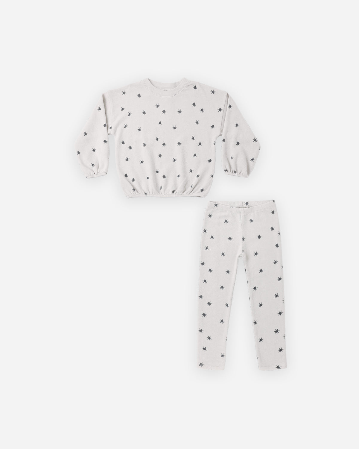 Spongey Knit Set in Stars