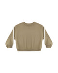 oversized sweatshirt in olive