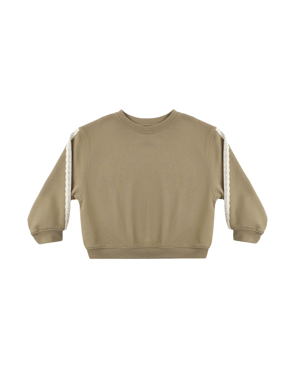 oversized sweatshirt in olive