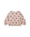 oversized sweatshirt in daisy