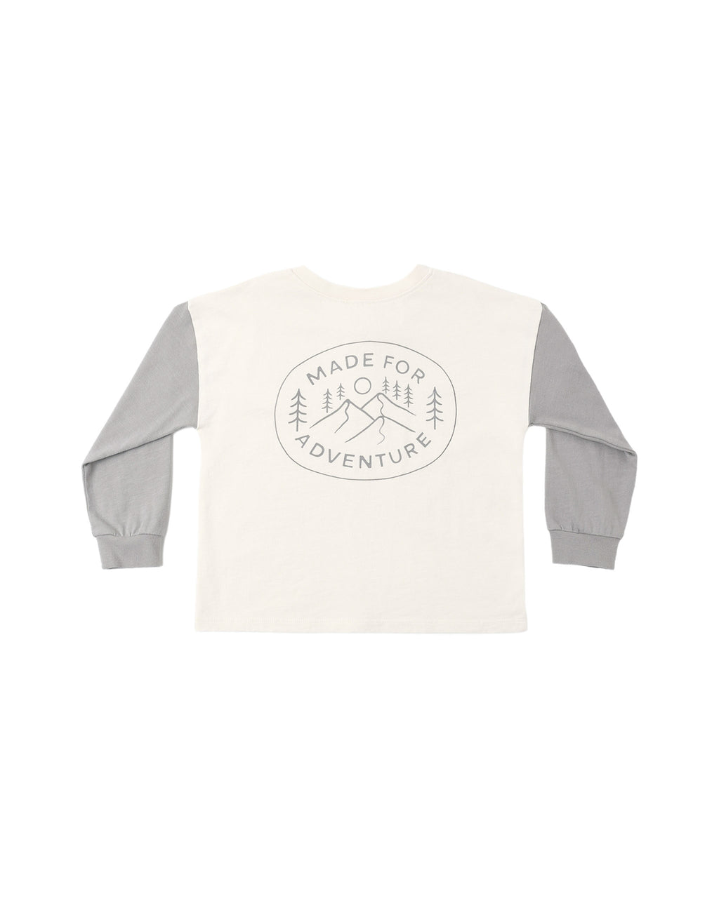 relaxed long sleeve henley in made for adventure
