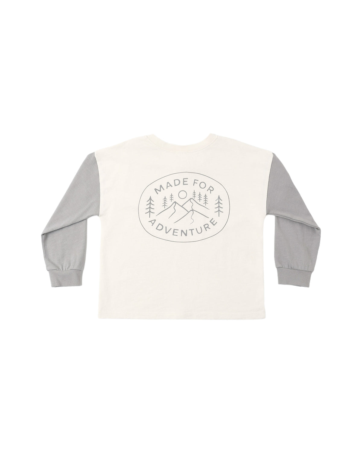 relaxed long sleeve henley in made for adventure