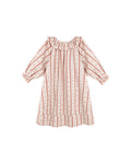 girls nightgown in candy cane lane
