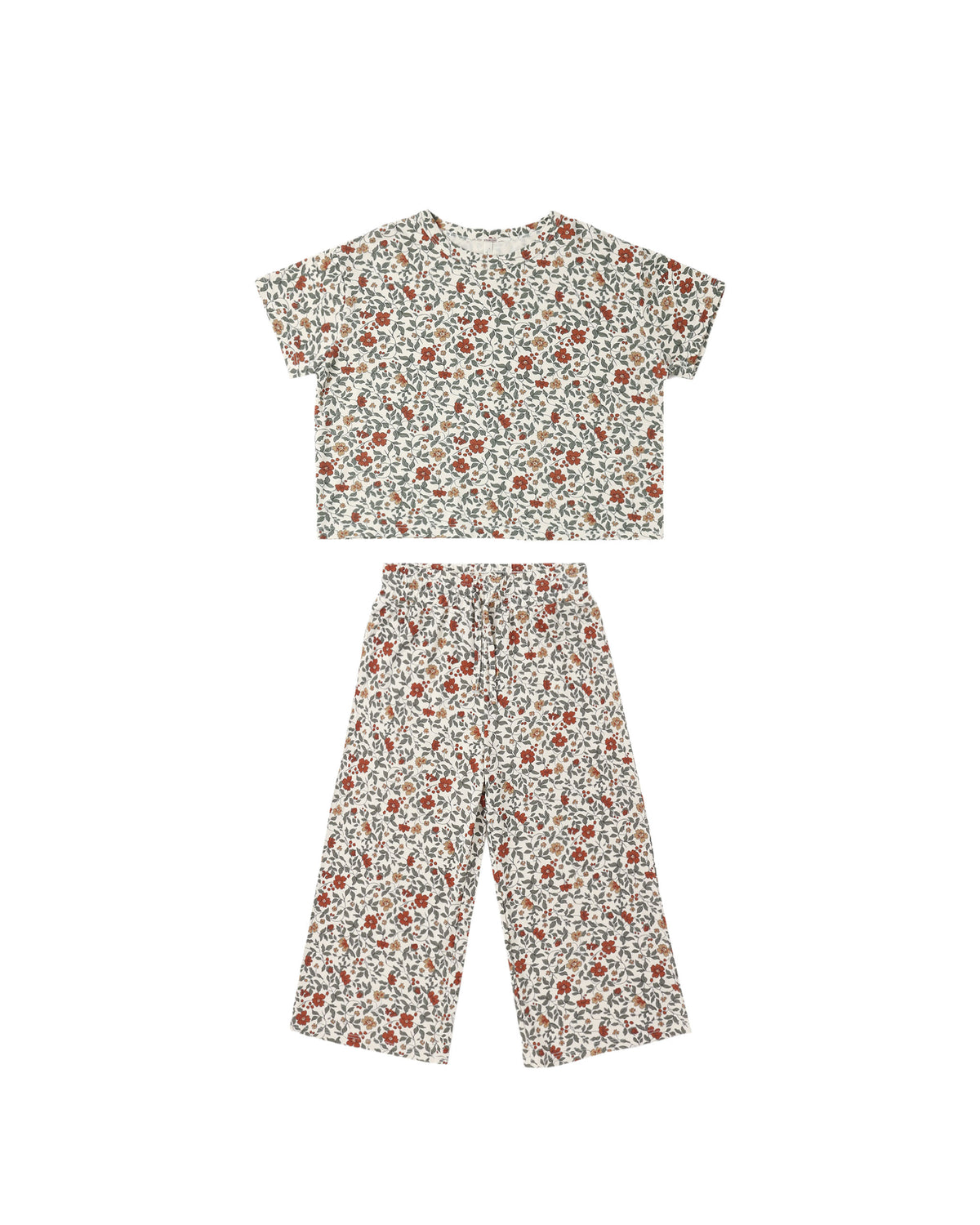 ruthie set in holiday floral