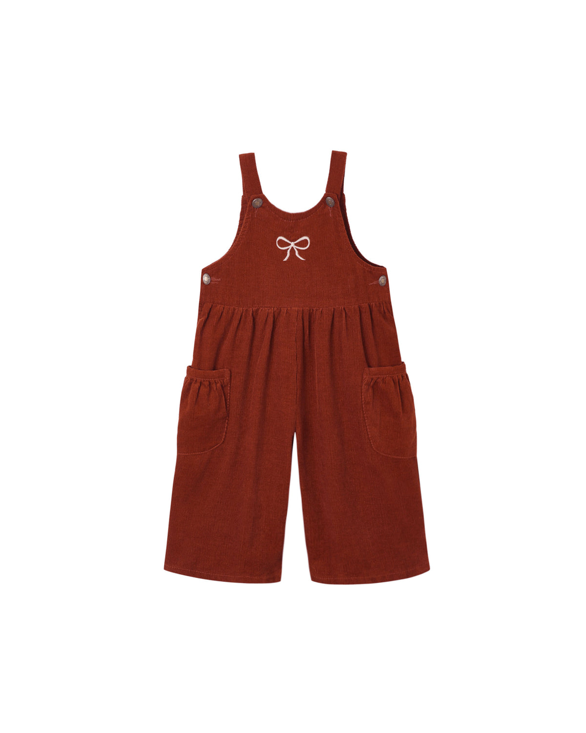 wide leg overall in ruby