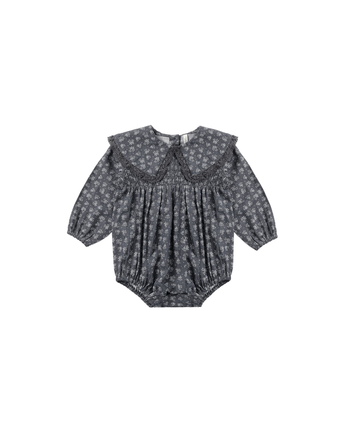 fern romper in heart ditsy