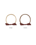 little knot headband in mulberry