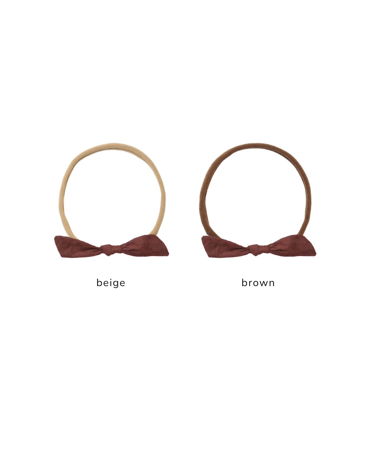 little knot headband in mulberry