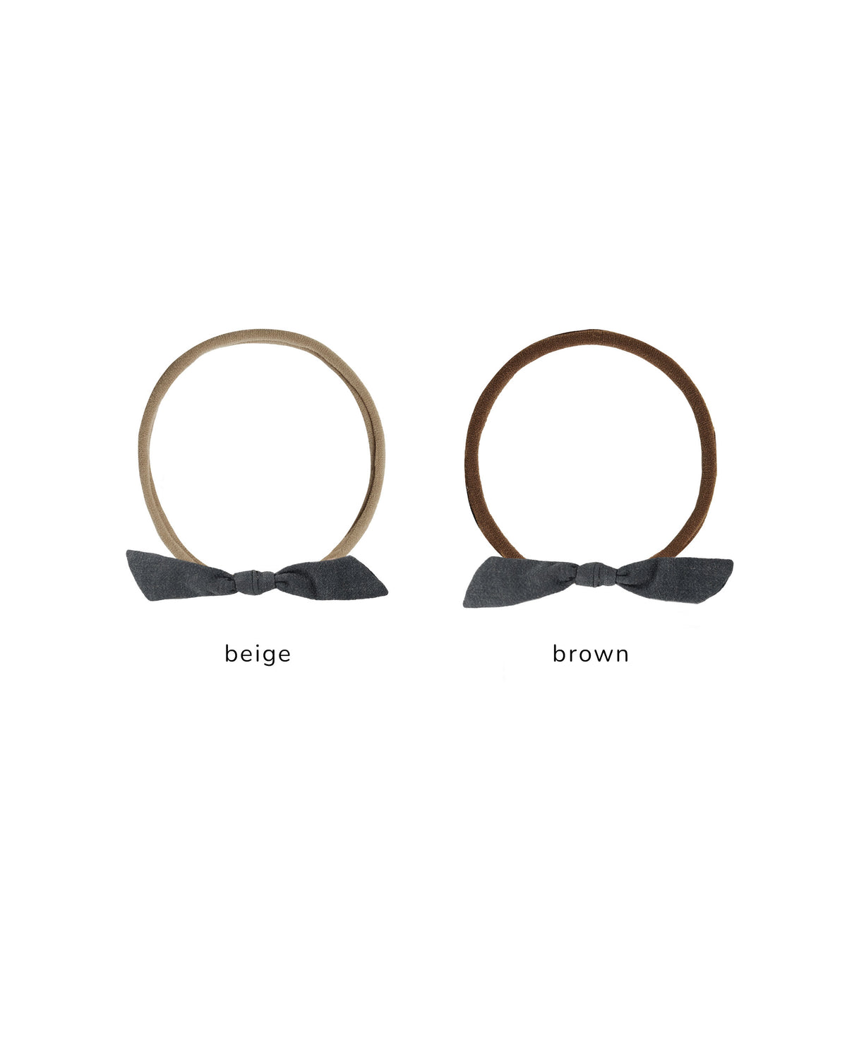 little knot headband in midnight