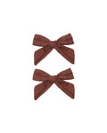 bows, set of 2 mulberry