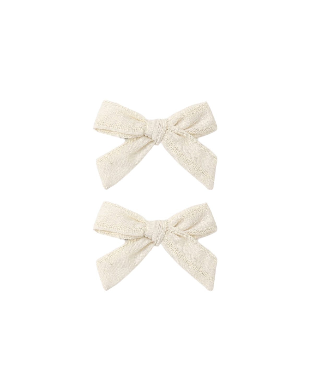 bows set of 2 in natural