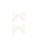 bows set of 2 in ivory