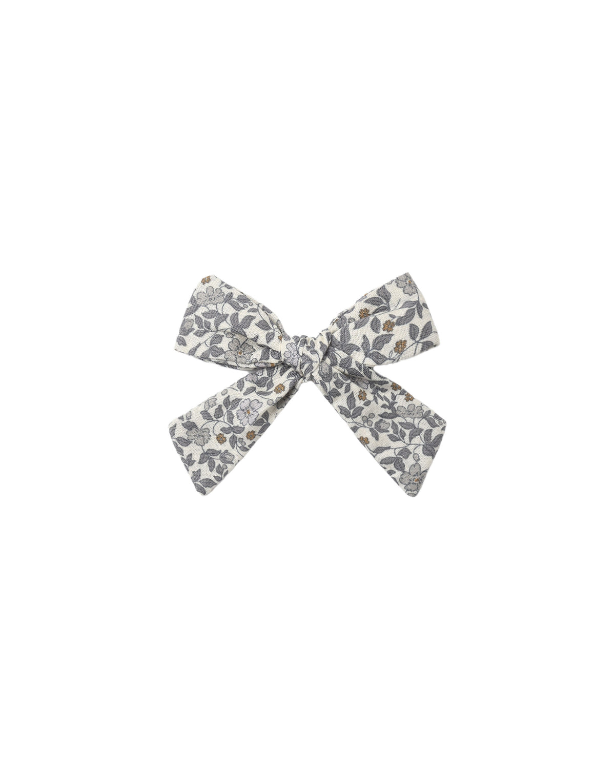 bow in slate floral