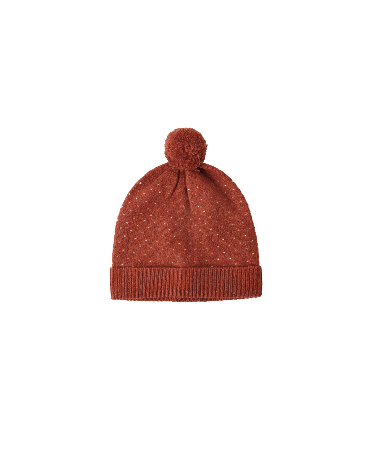 beanie in ruby Birdseye