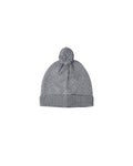 beanie in slate Birdseye