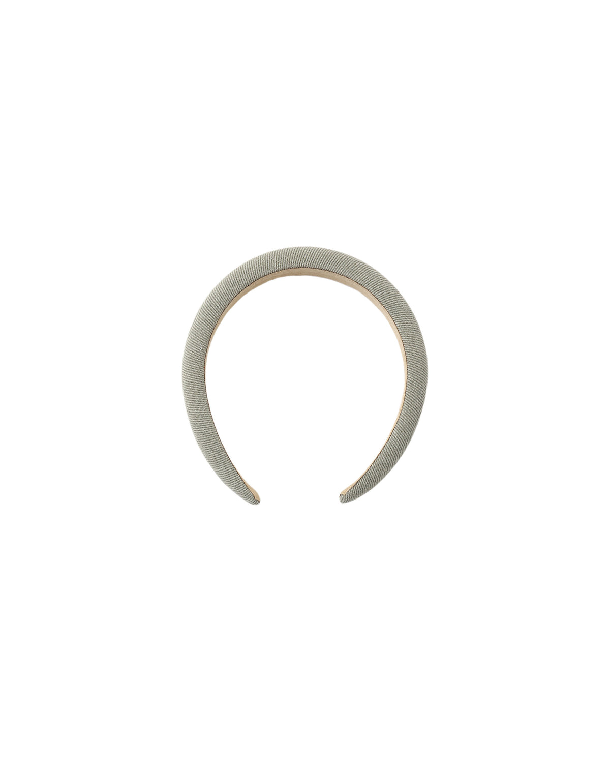 Padded headband in dark sage