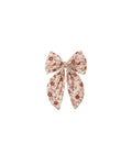 oversized bow in pink floral