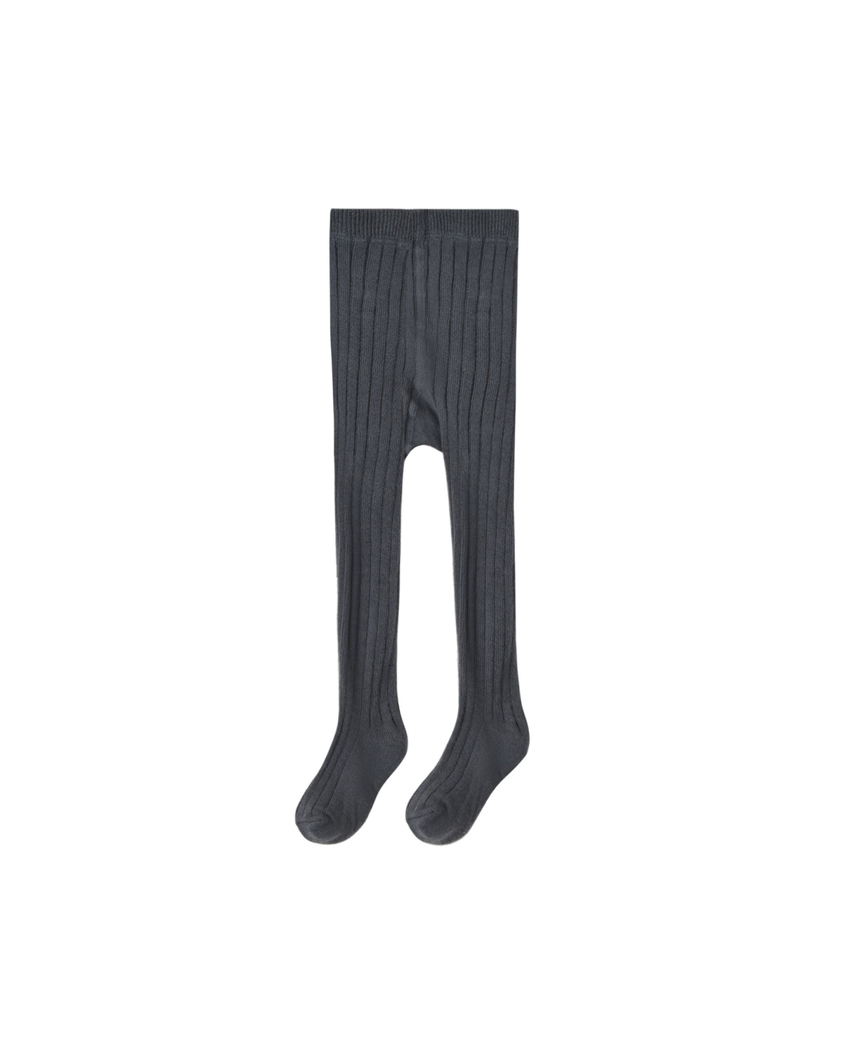 ribbed tights in midnight
