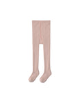 ribbed tights in rosewood