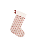 noel stocking in candy cane lane