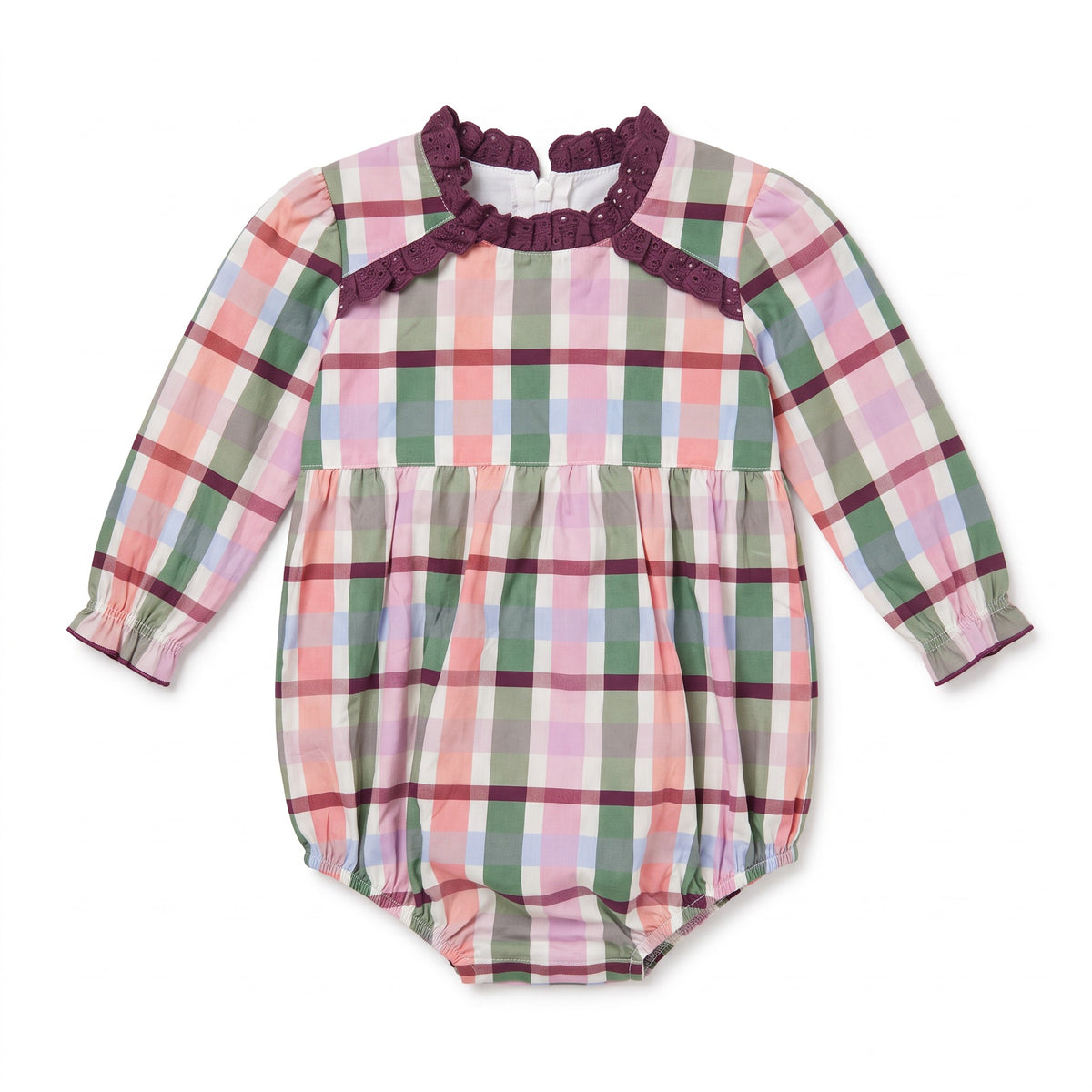 Scarlett Bubble in Autumn Plaid