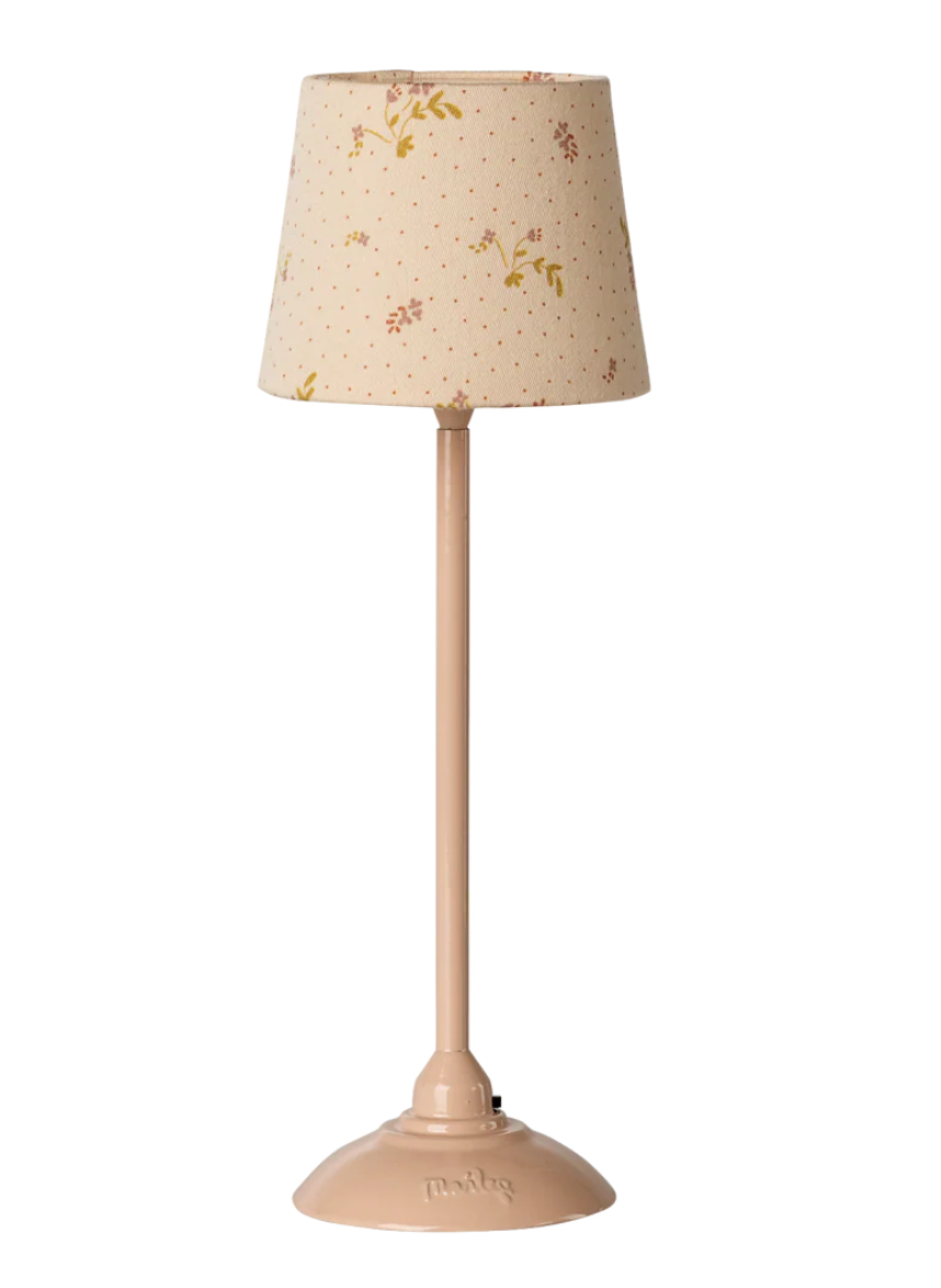 floor lamp, miniature - powder