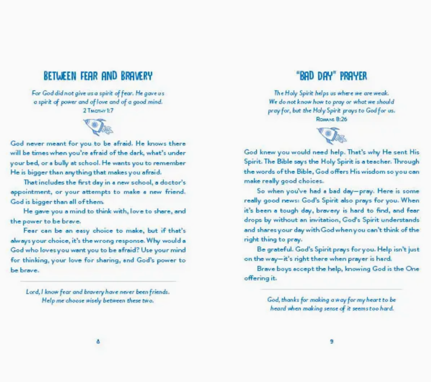 3 Minute Devotions for Brave Boys