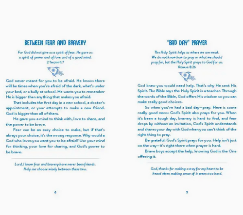 3 Minute Devotions for Brave Boys