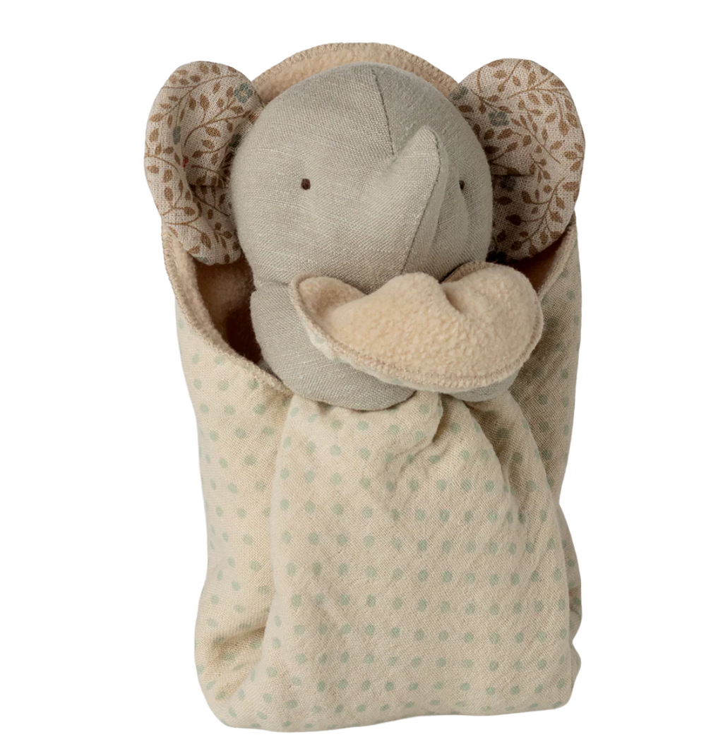 lullaby friends, elephant, mini - iron grey
