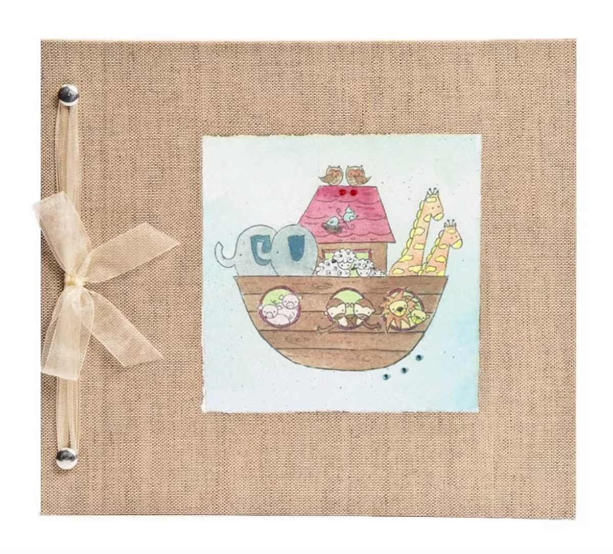 Noah's Ark Baby Memory Book
