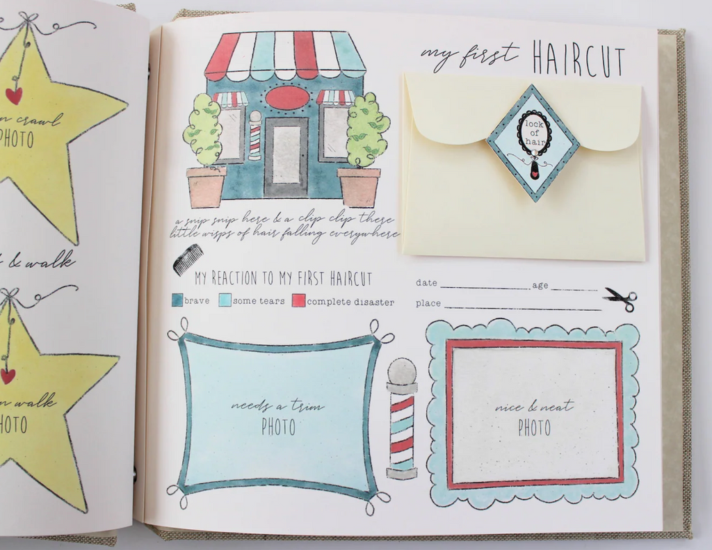 Noah's Ark Baby Memory Book