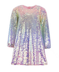 Sequin Ombre Party Dress