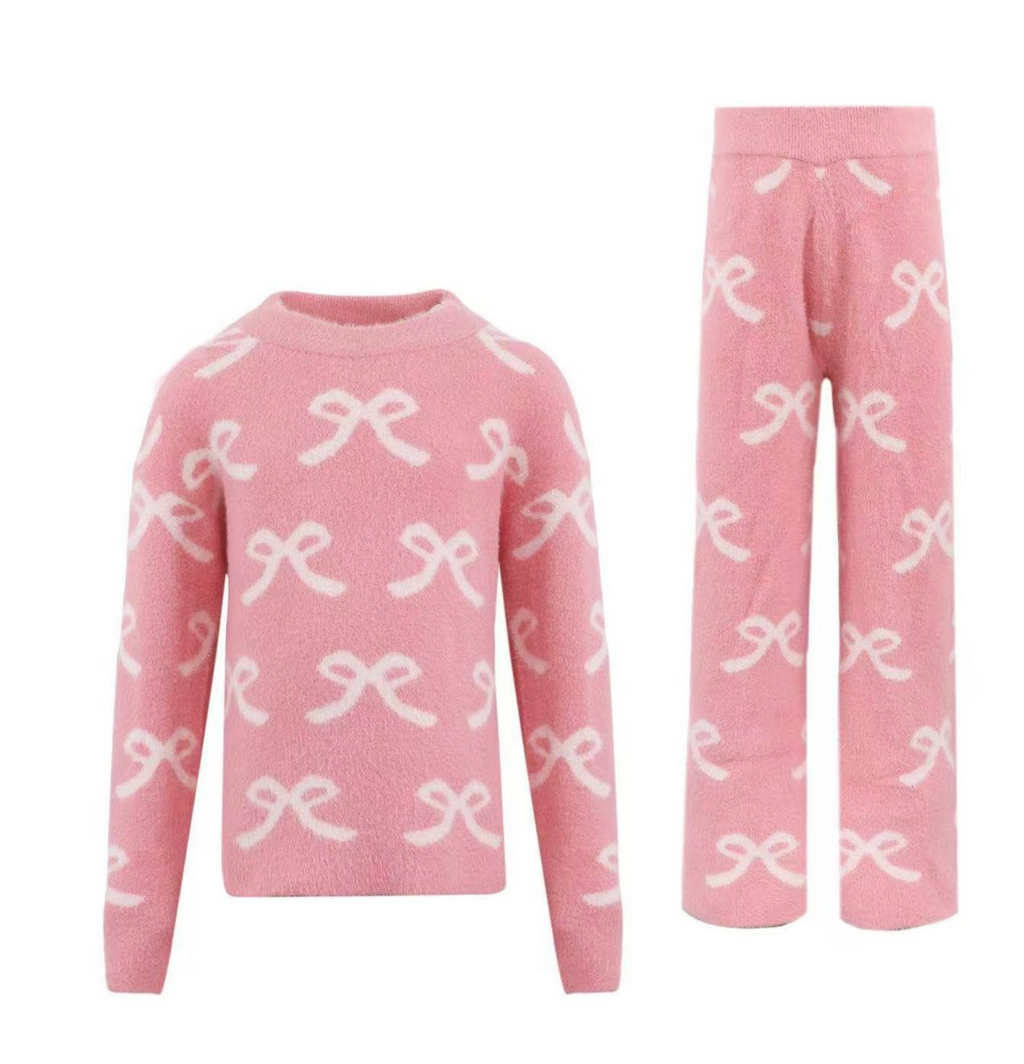 Pretty in Bows Fuzzy Set