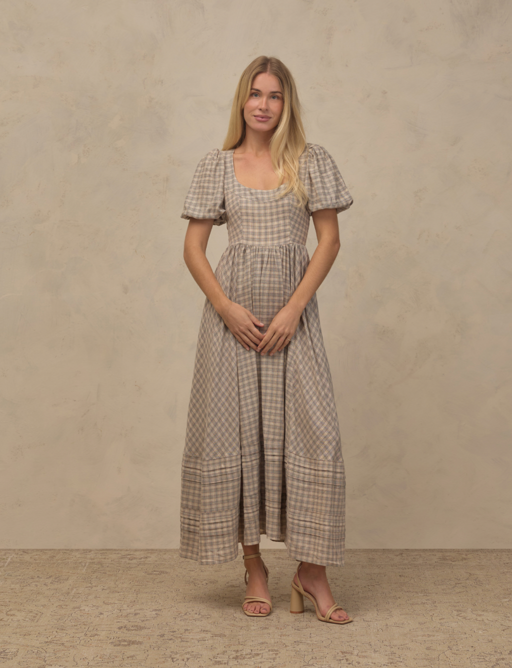 Women's Maggie Dress in Fall Plaid