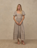 Women's Maggie Dress in Fall Plaid