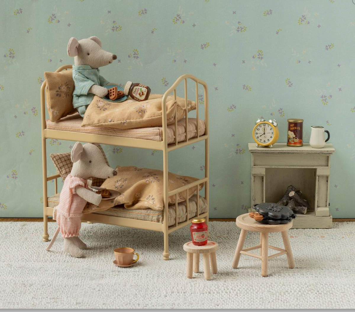 Bunk Bed, mouse - wheat