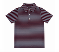 Maroon and Navy Heritage Polo