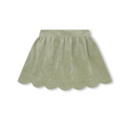 Susie Scallop Skirt in Sweetgrass Corduroy