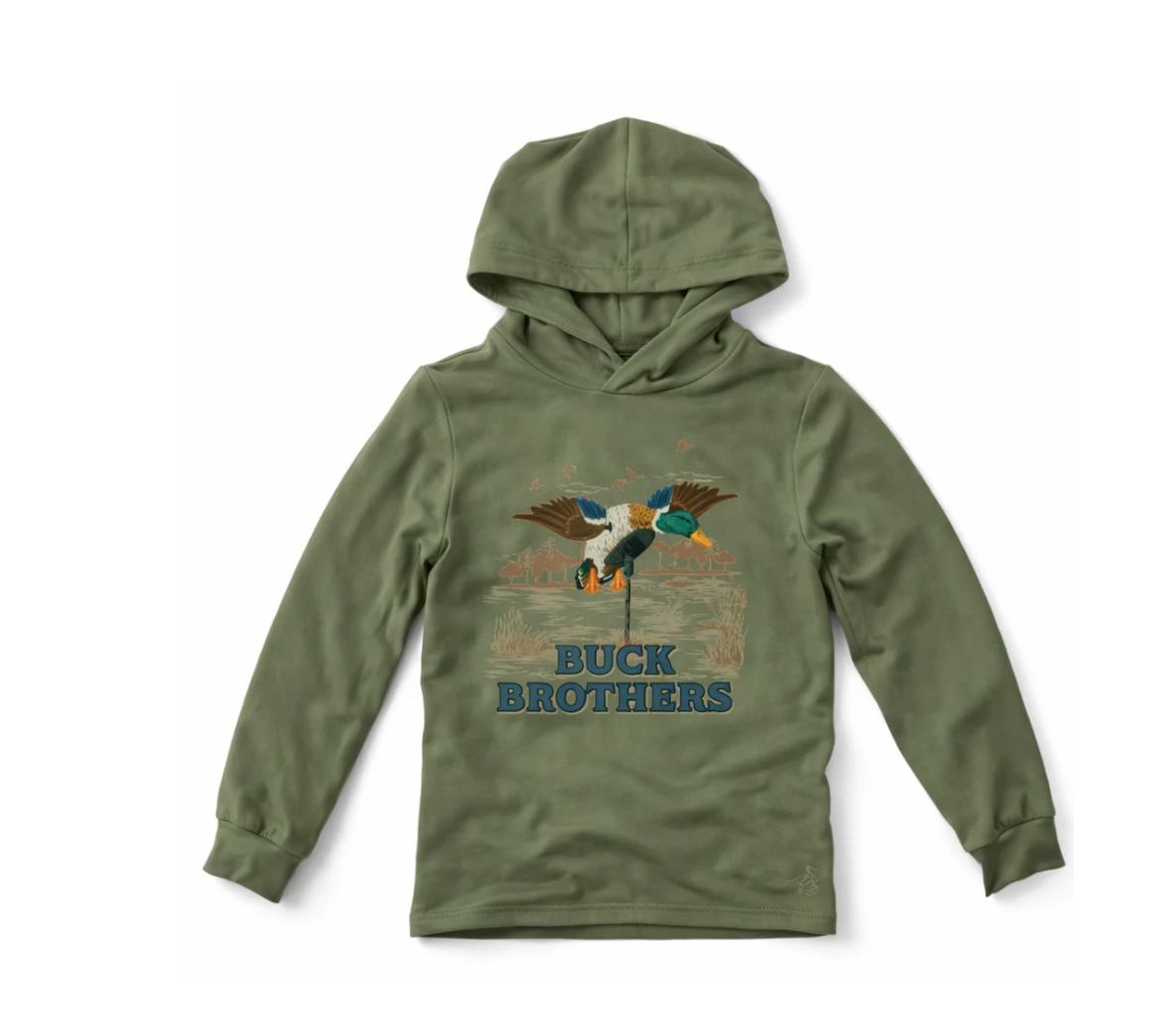 Coolshade Mack Performance Hoodie in Field Proven Mallard