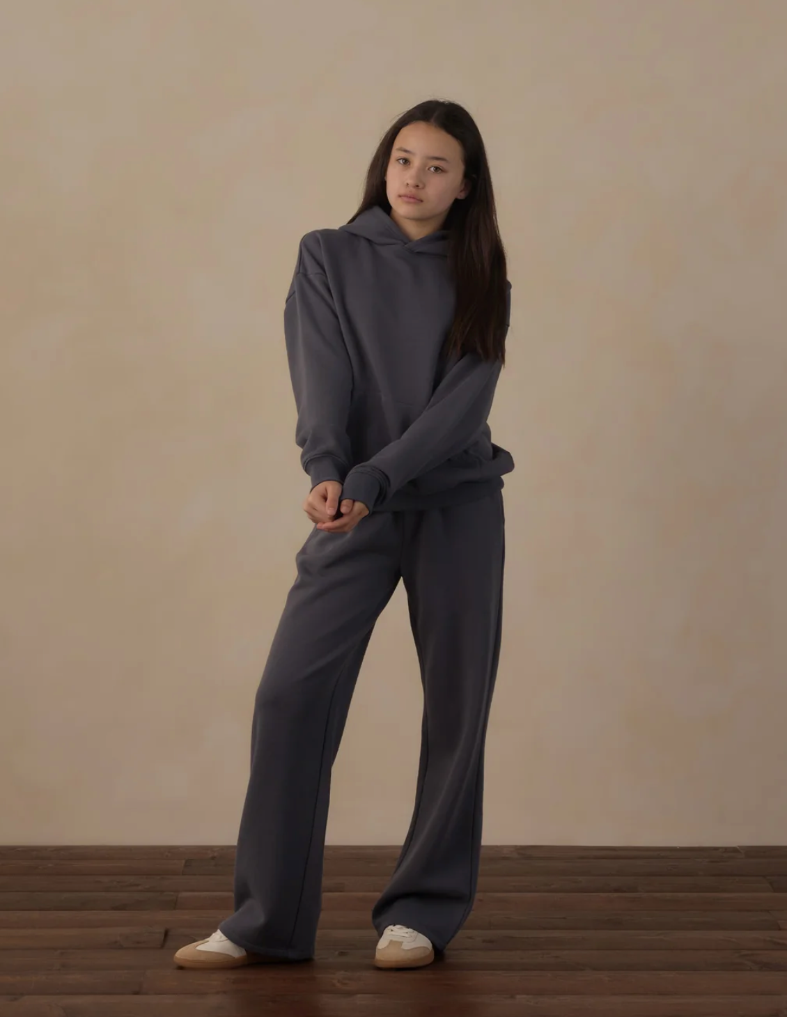 Teen Relaxed Hoodie in Midnight