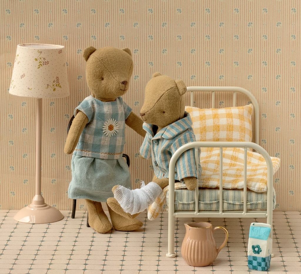 teddy junior, cream yellow