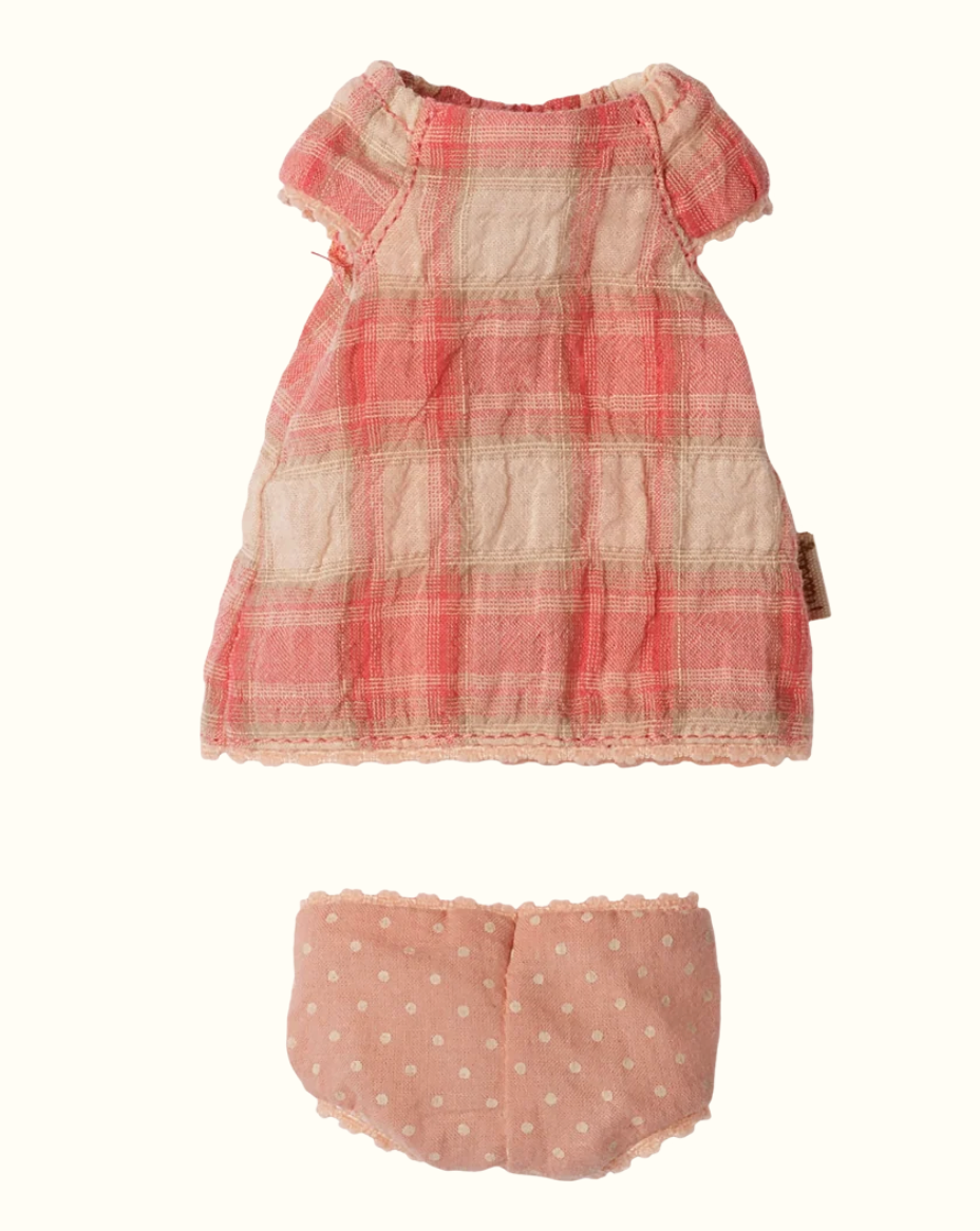 dress, teddy junior, coral