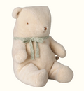 teddy bear plush, medium - off white