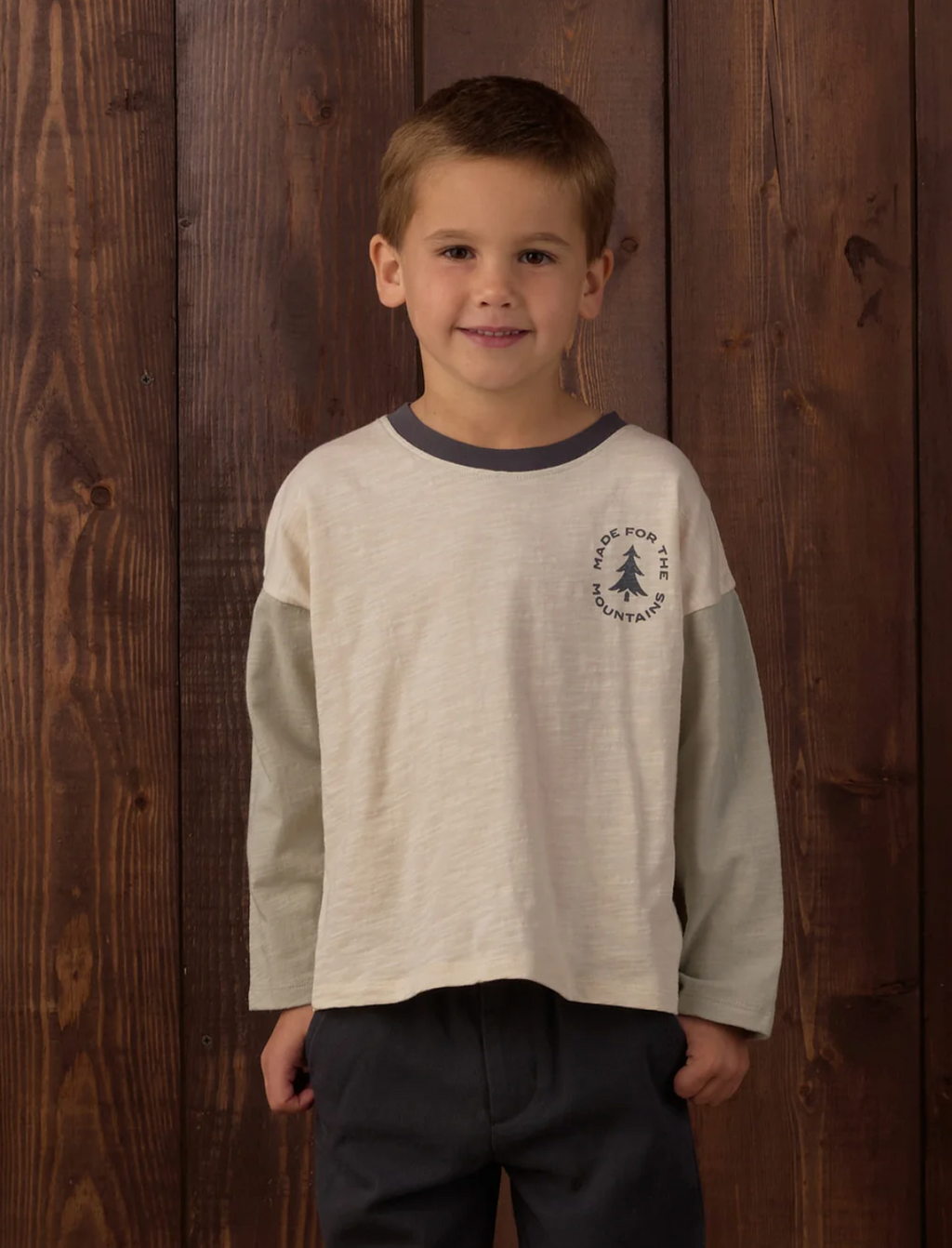 Camden Long Sleeve Tee in Made for the Mountains