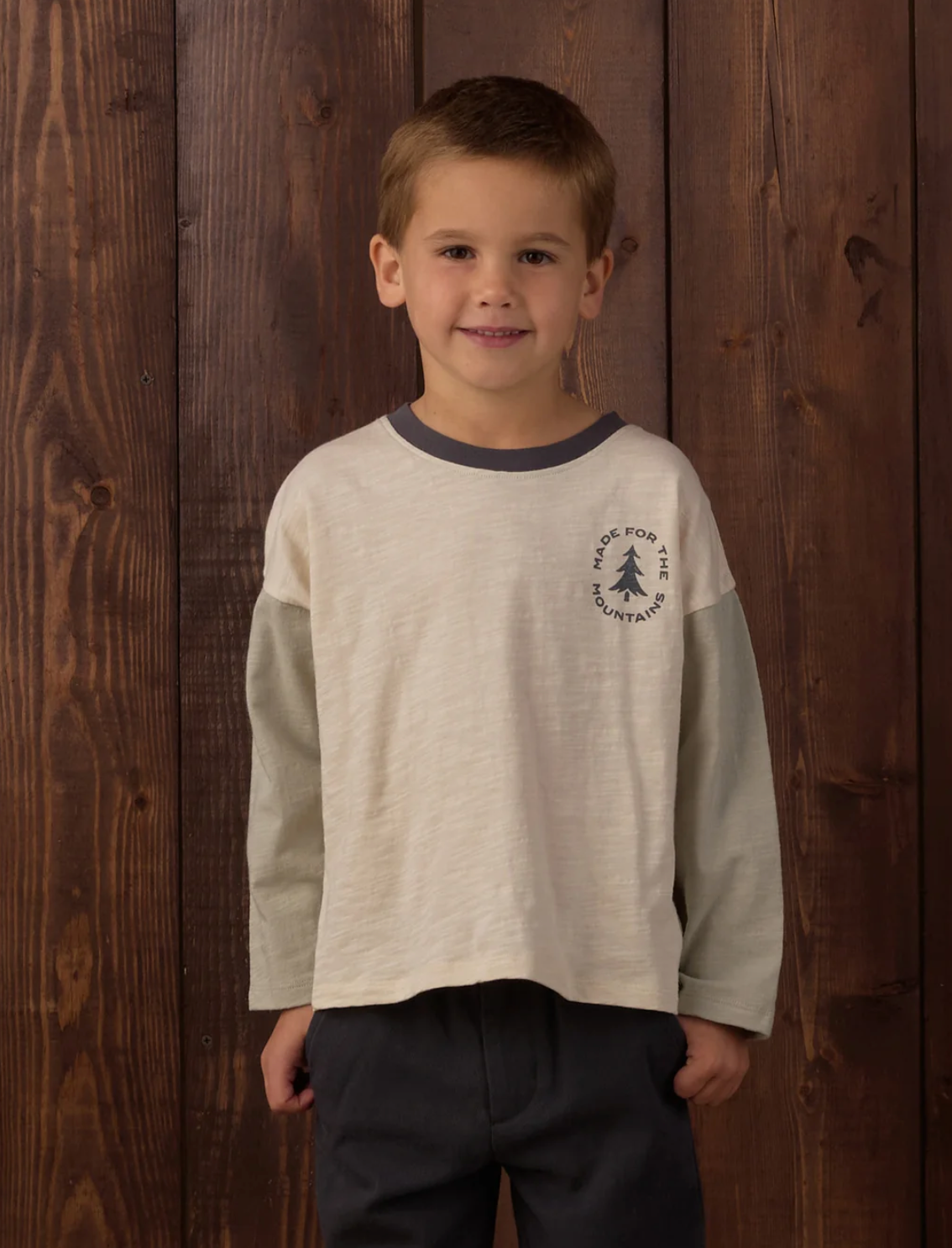 Camden Long Sleeve Tee in Made for the Mountains