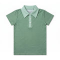 Trey Polo - Green Stripe