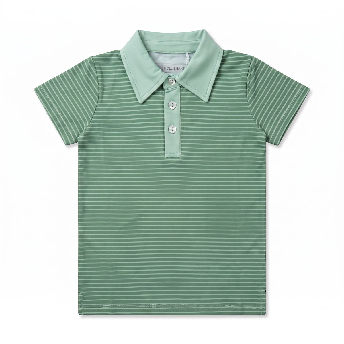 Trey Polo - Green Stripe