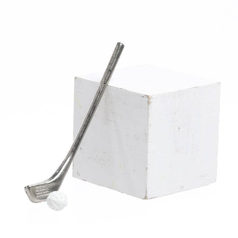 Miniature Golf Ball and Club Set