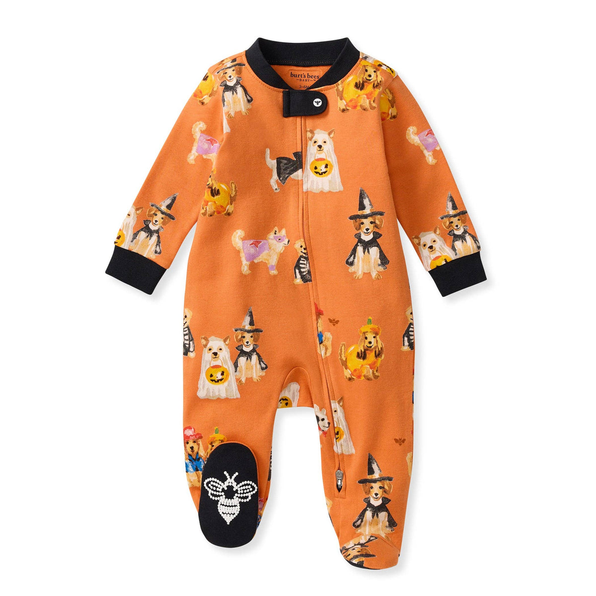 Doggy Dress Up Organic Cotton Sleep & Play Footed