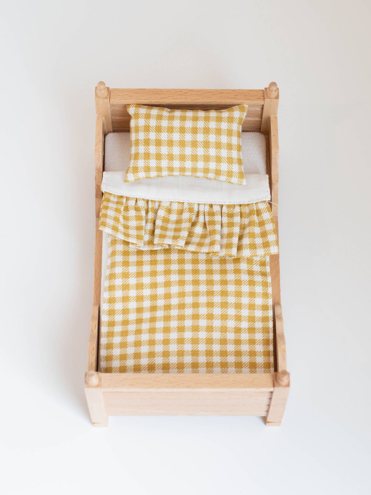Dollhouse Single Bedding Set | Multiple Colors: Pink Polka Dot
